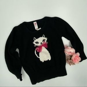 Toddler Kitty Sweater Sz 18mo